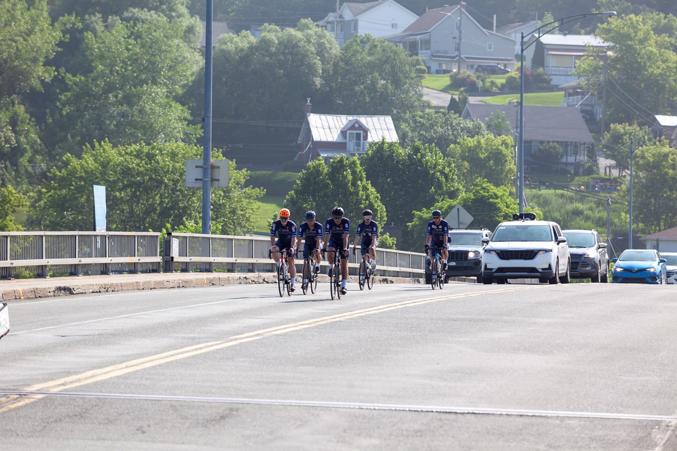 Le 27e Tour CIBC Charles-Bruneau est parti de Saint-Georges
