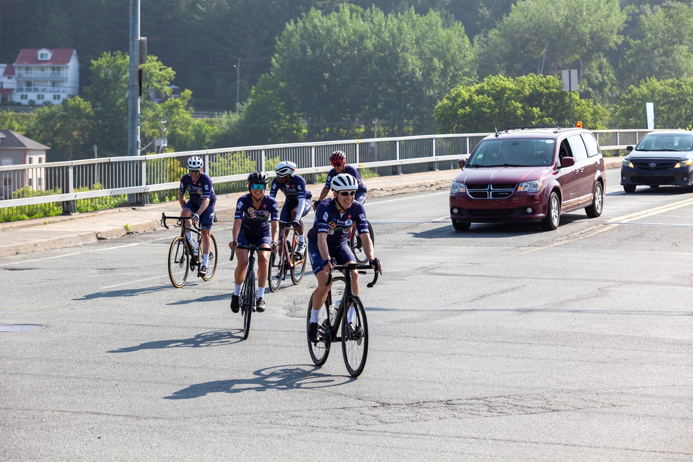 Le 27e Tour CIBC Charles-Bruneau est parti de Saint-Georges
