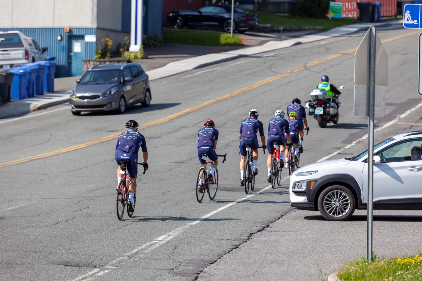 Le 27e Tour CIBC Charles-Bruneau est parti de Saint-Georges