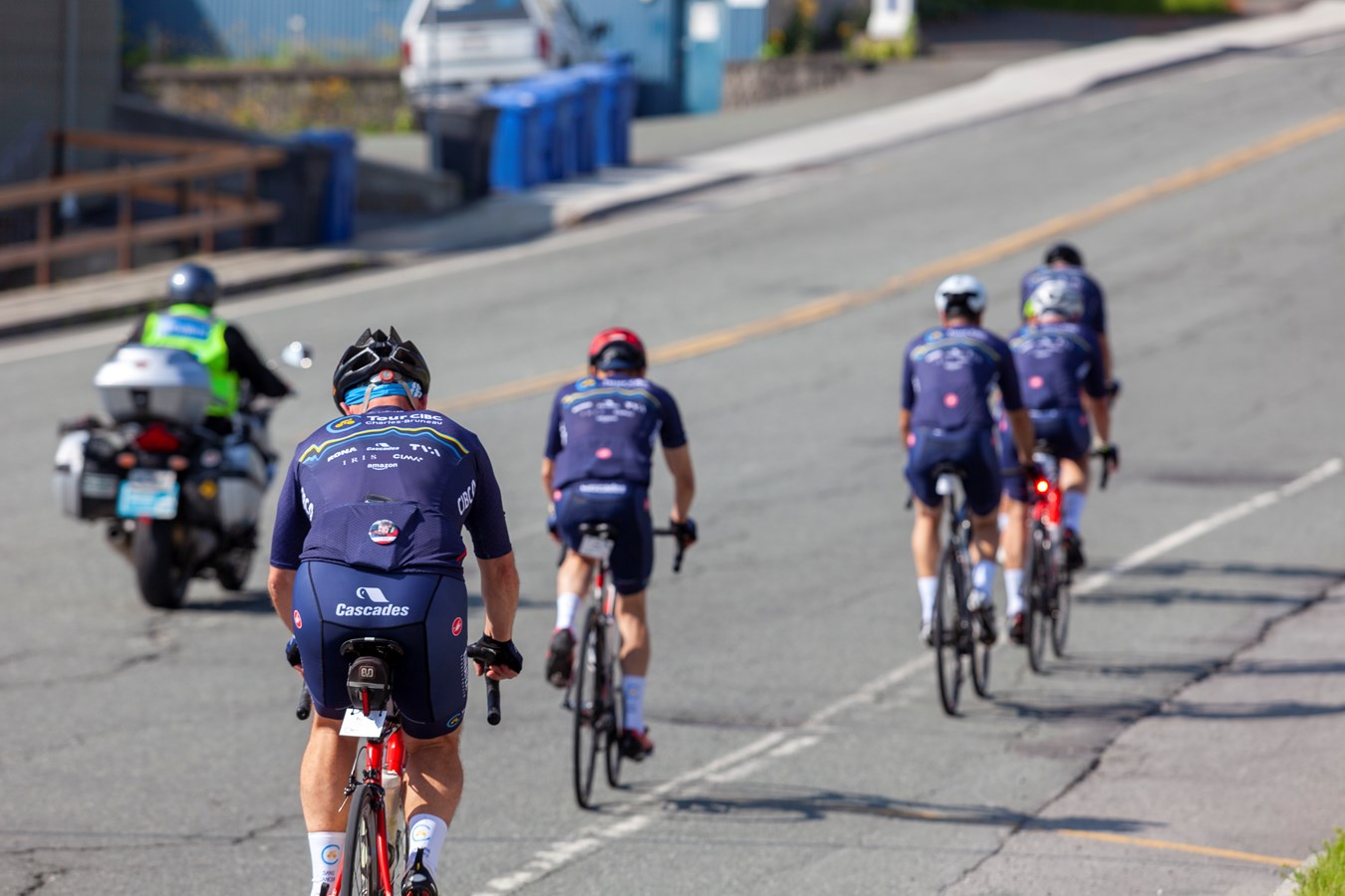 Le 27e Tour CIBC Charles-Bruneau est parti de Saint-Georges