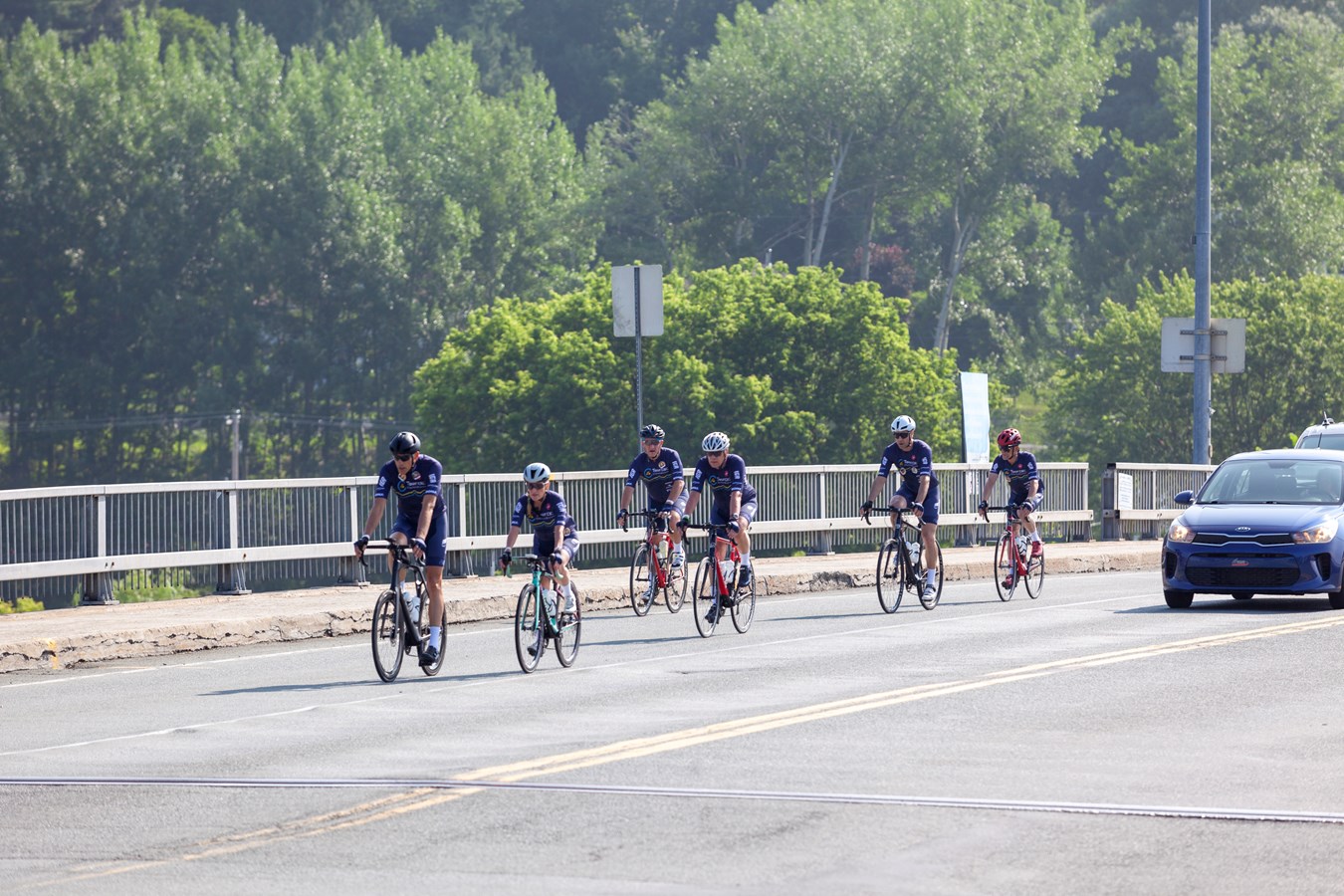 Le 27e Tour CIBC Charles-Bruneau est parti de Saint-Georges