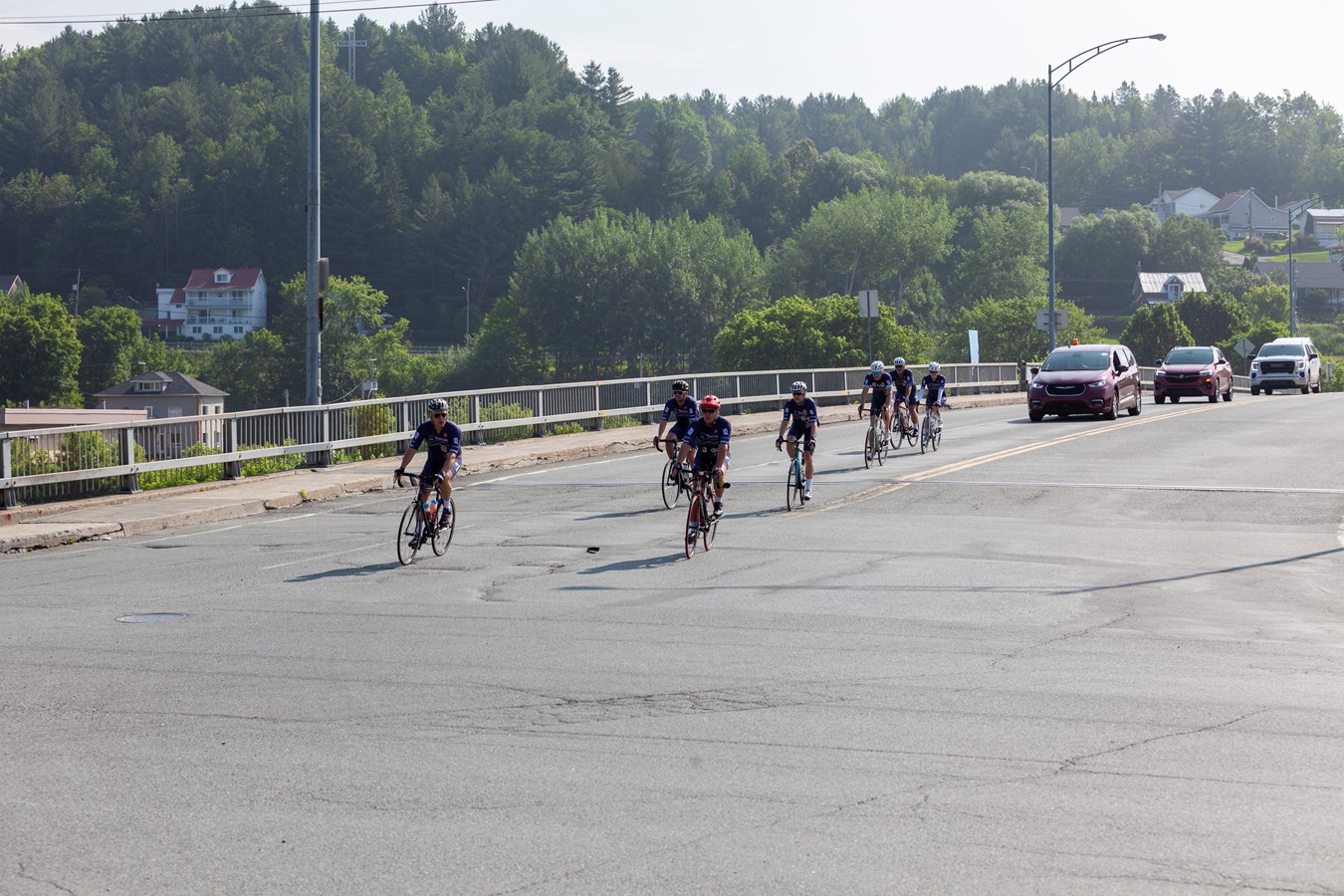 Le 27e Tour CIBC Charles-Bruneau est parti de Saint-Georges