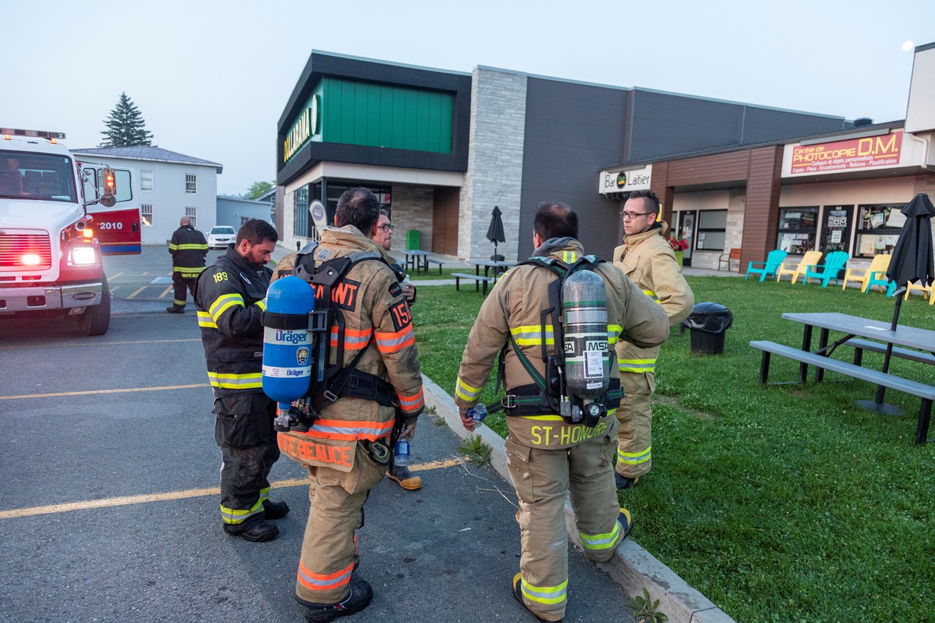 Deux incendies en Haute-Beauce cette nuit