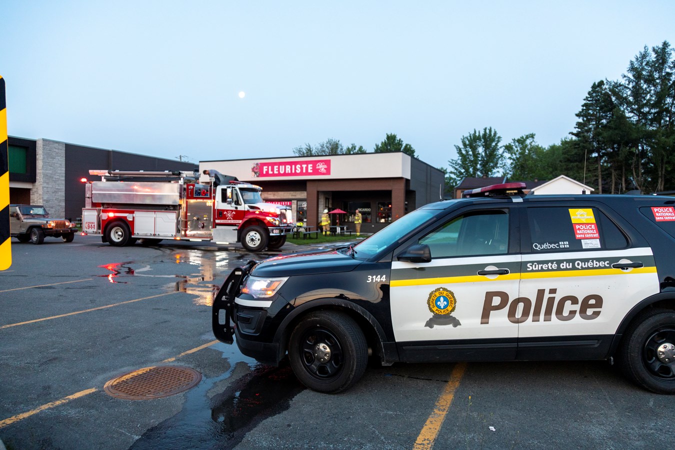 Deux incendies en Haute-Beauce cette nuit