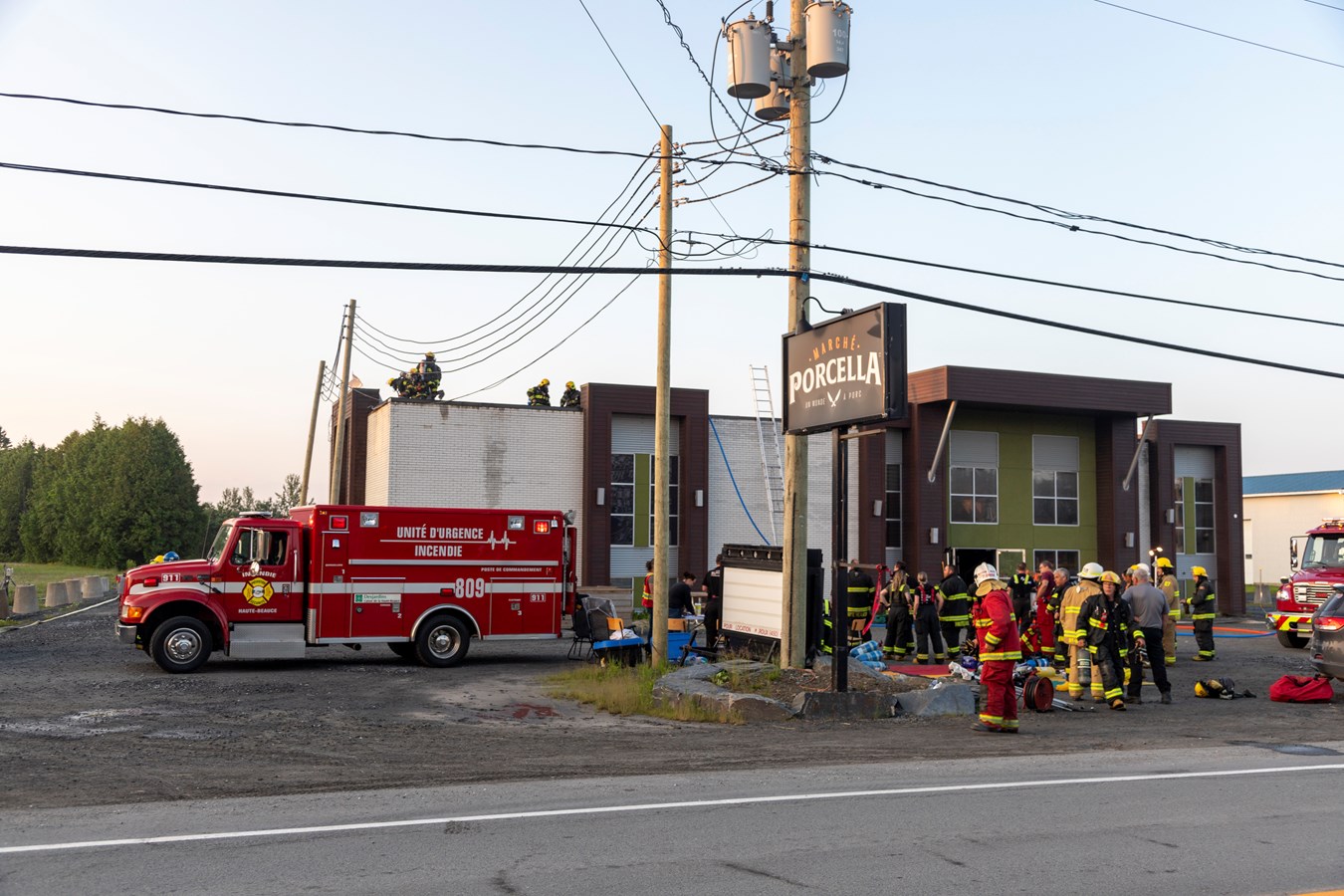 Deux incendies en Haute-Beauce cette nuit