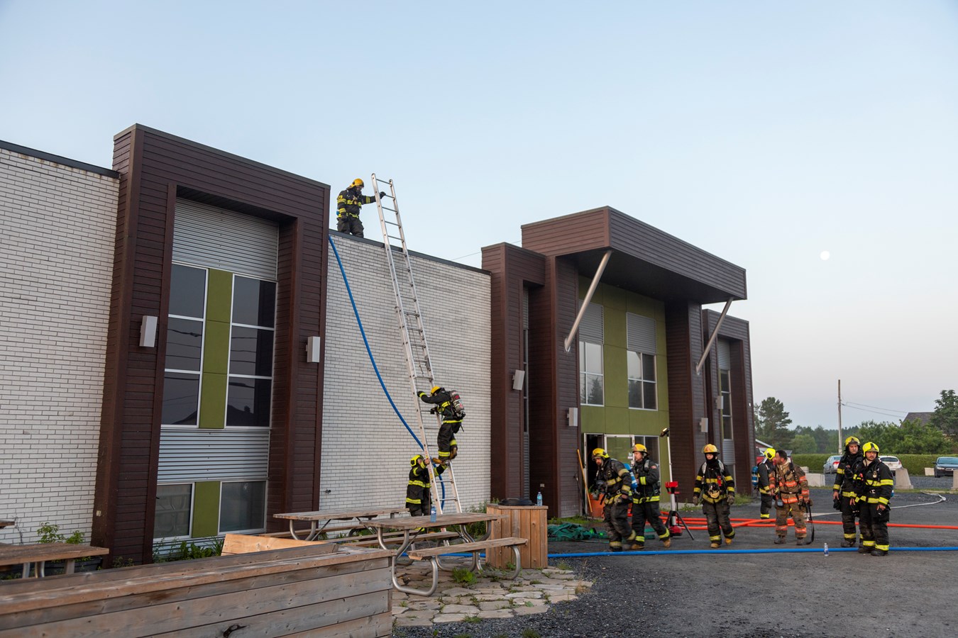 Deux incendies en Haute-Beauce cette nuit