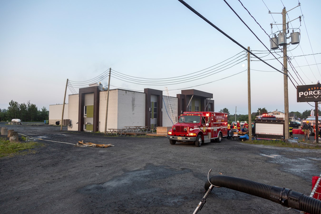 Deux incendies en Haute-Beauce cette nuit
