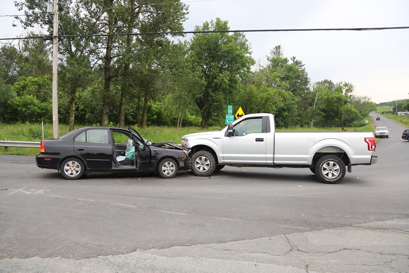 Plusieurs accidents en Beauce ce vendredi soir