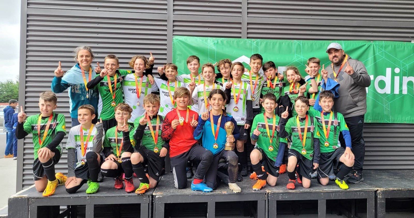 U12M 1 et 2 au tournoi de Victoriaville