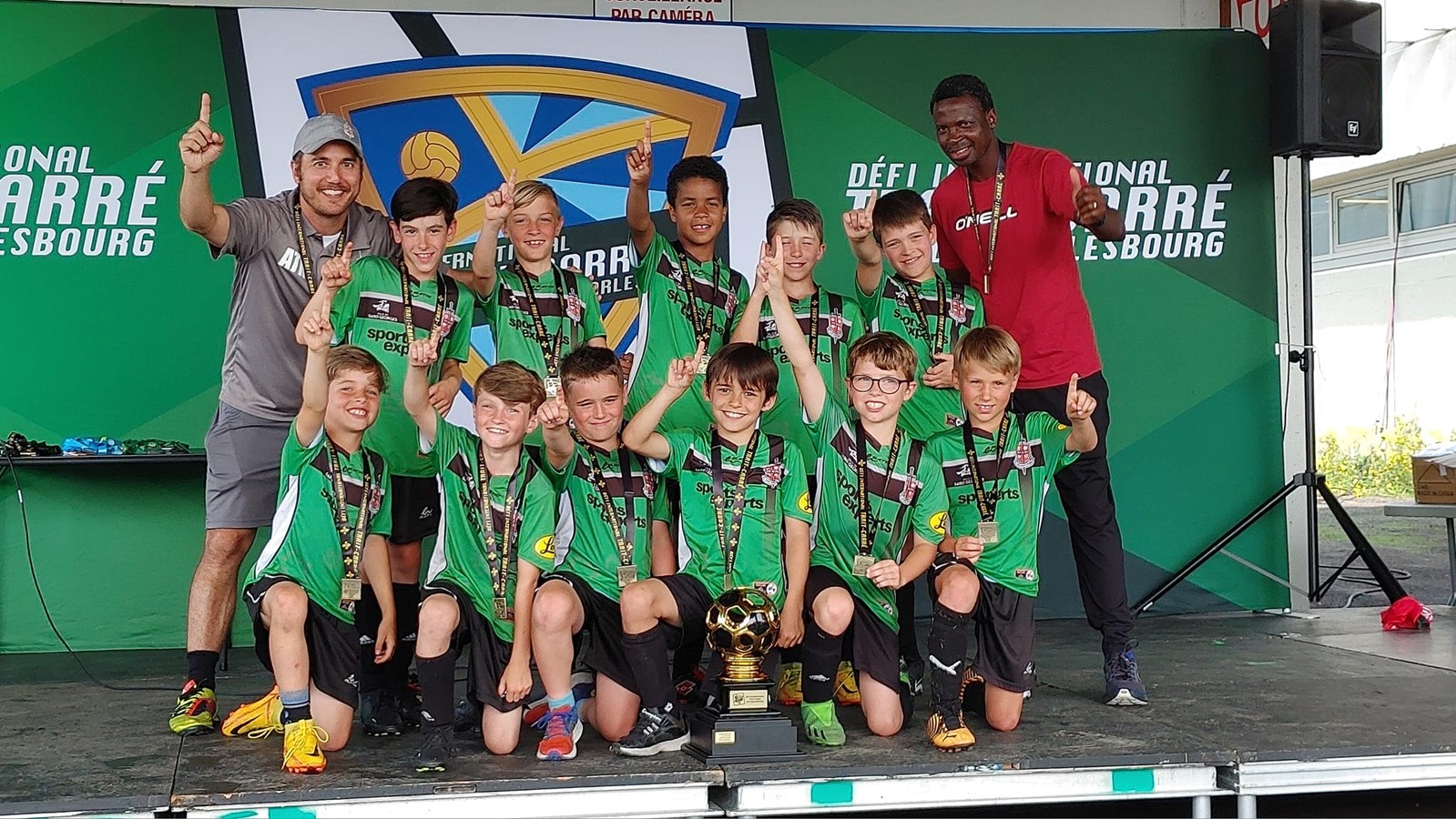 U10M au tournoi de Charlesbourg