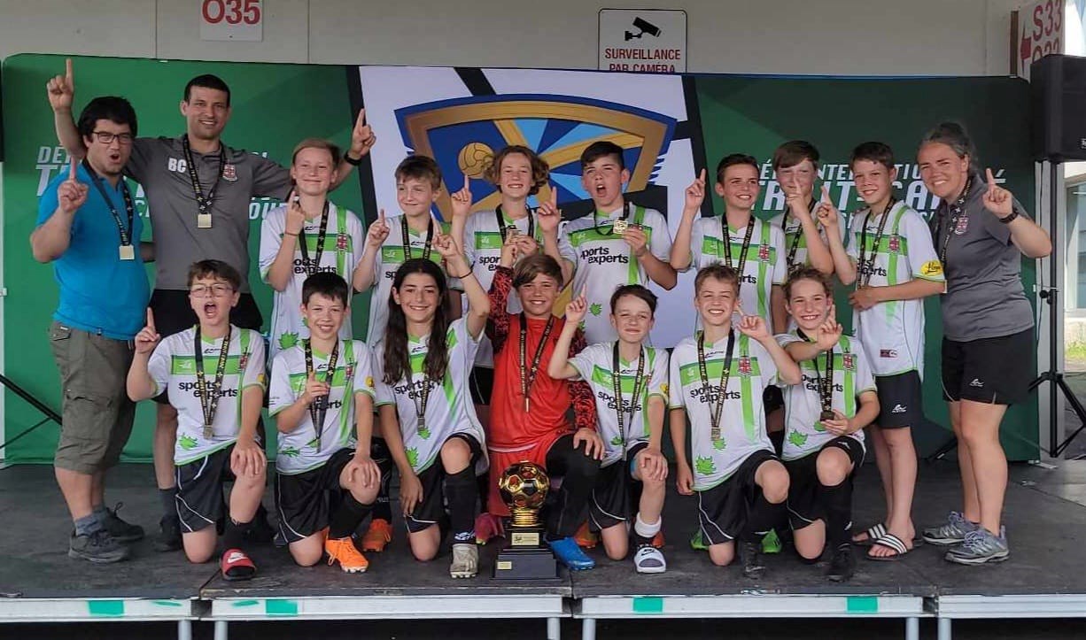 U12M au tournoi de Charlesbourg
