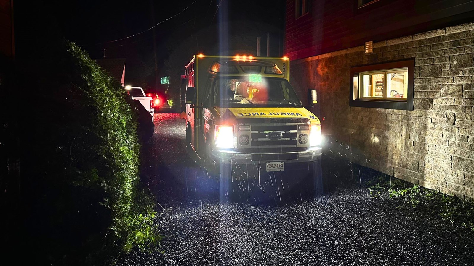 Un homme en crise secouru à Saint-Victor