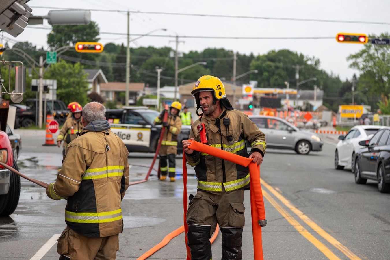 Un incendie de véhicule à Sainte-Marie