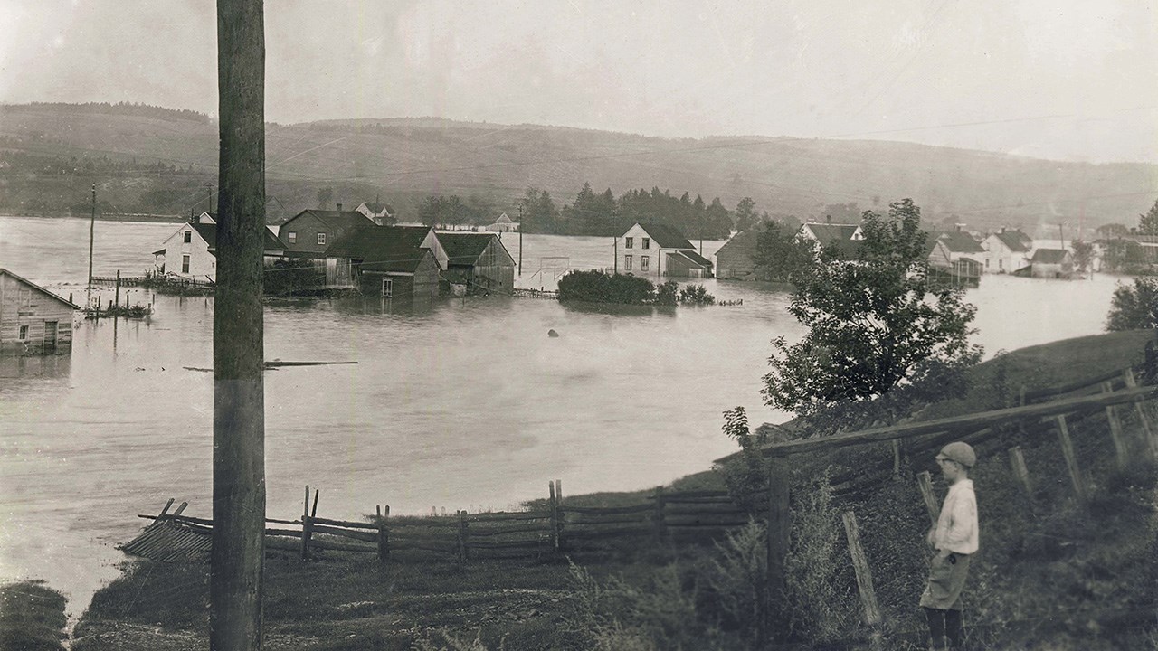 La pire inondation de l'histoire il y a plus de 100 ans