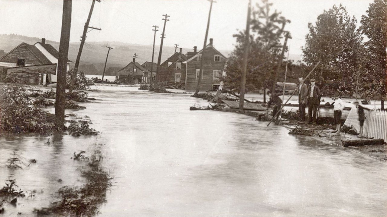 La pire inondation de l'histoire il y a plus de 100 ans
