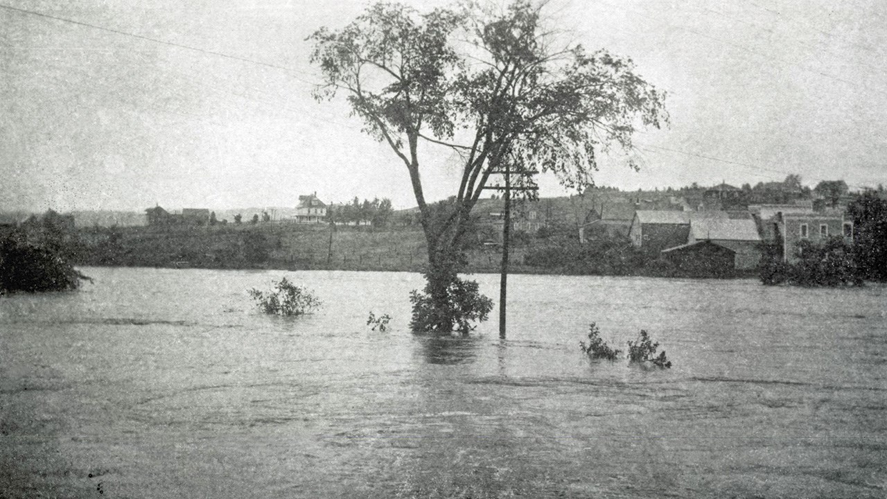 La pire inondation de l'histoire il y a plus de 100 ans