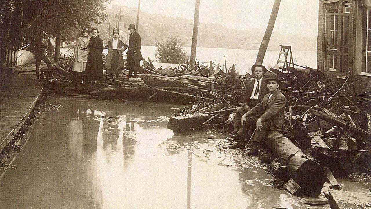 La pire inondation de l'histoire il y a plus de 100 ans