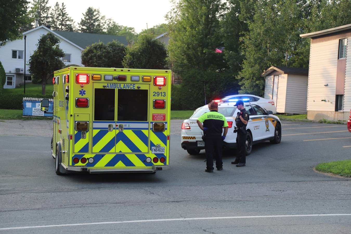 Collision entre un véhicule et un vélo