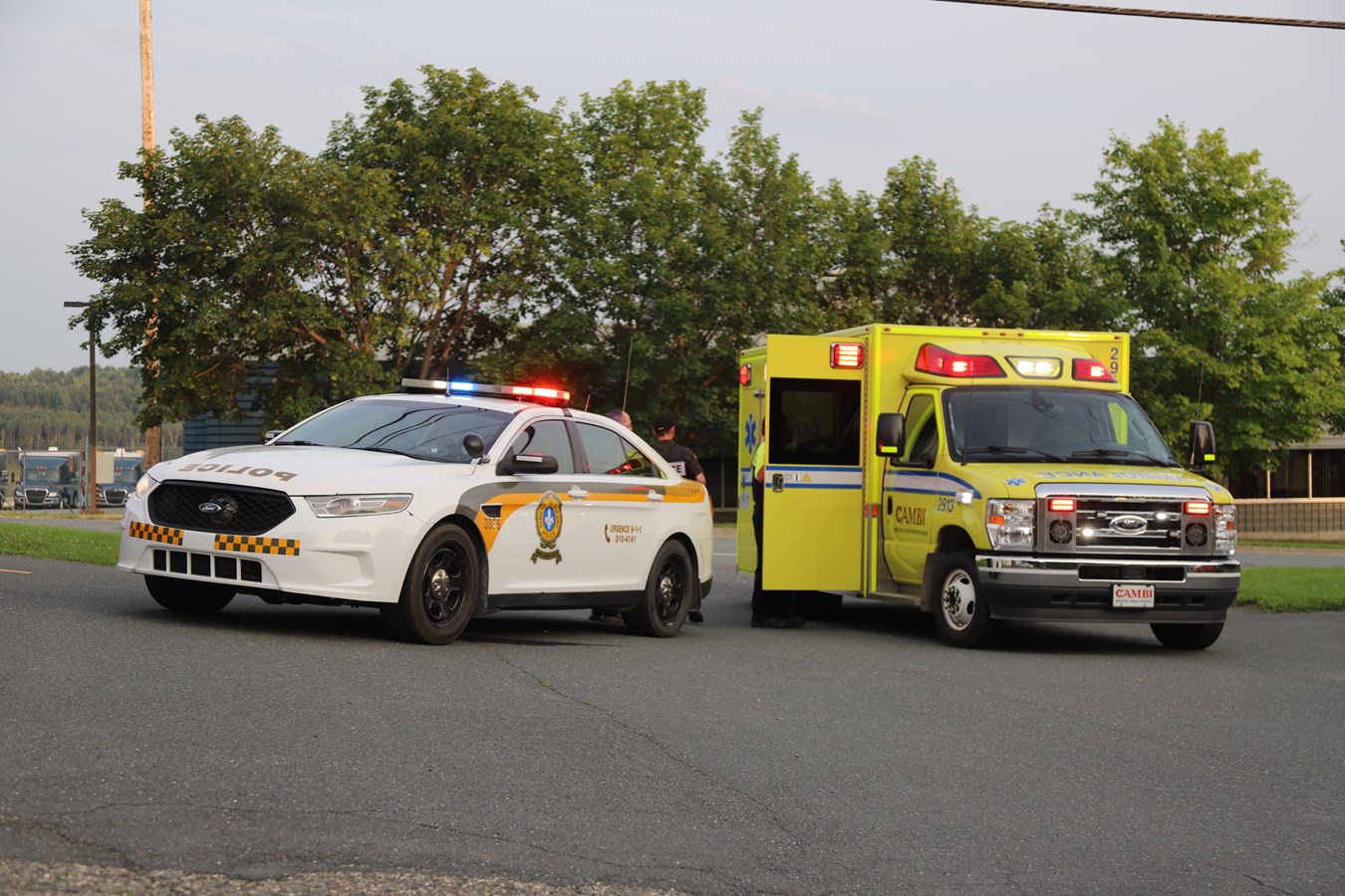 Collision entre un véhicule et un vélo
