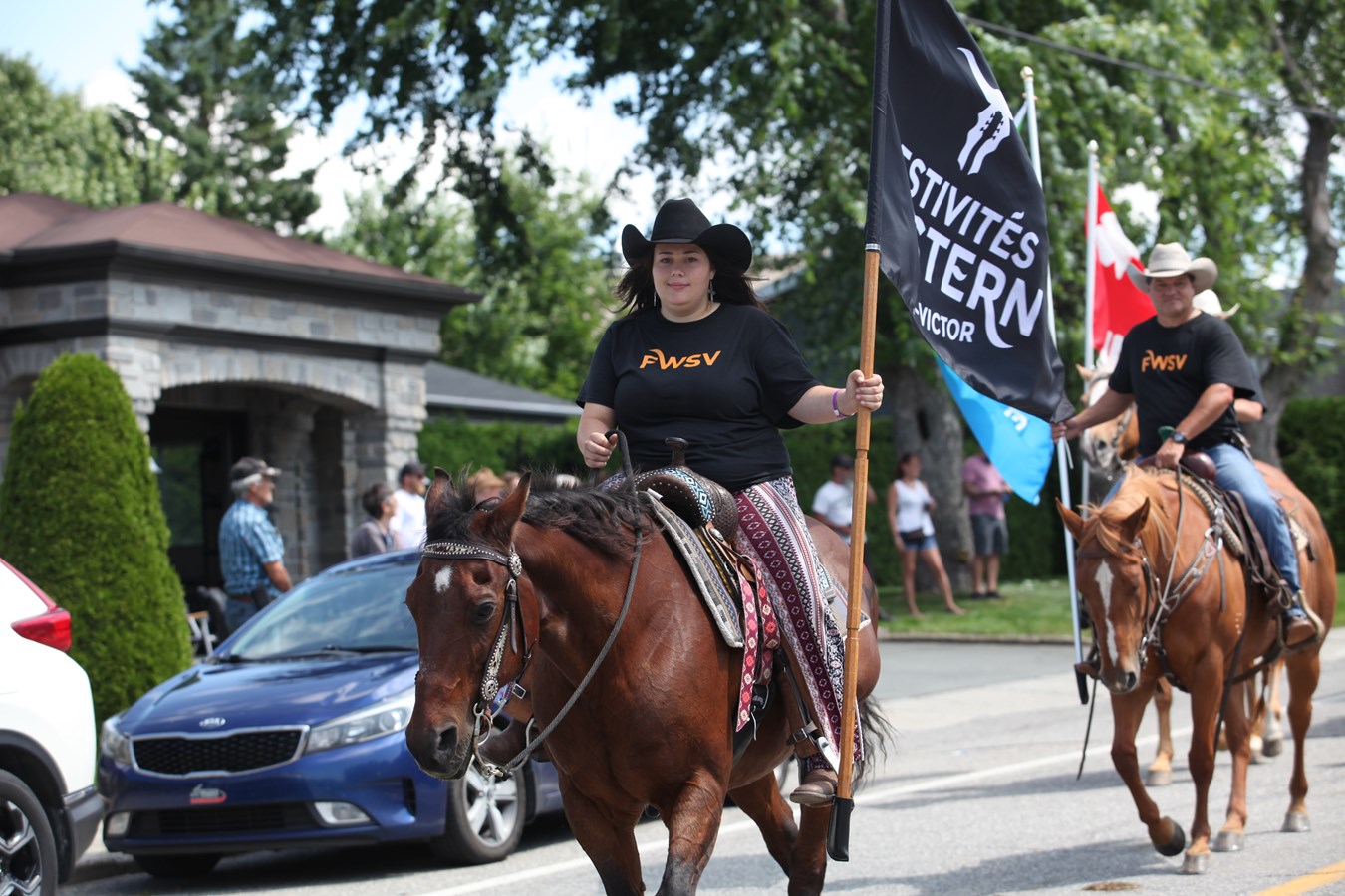 Une parade et un rodéo pour clôturer les Festivités Western