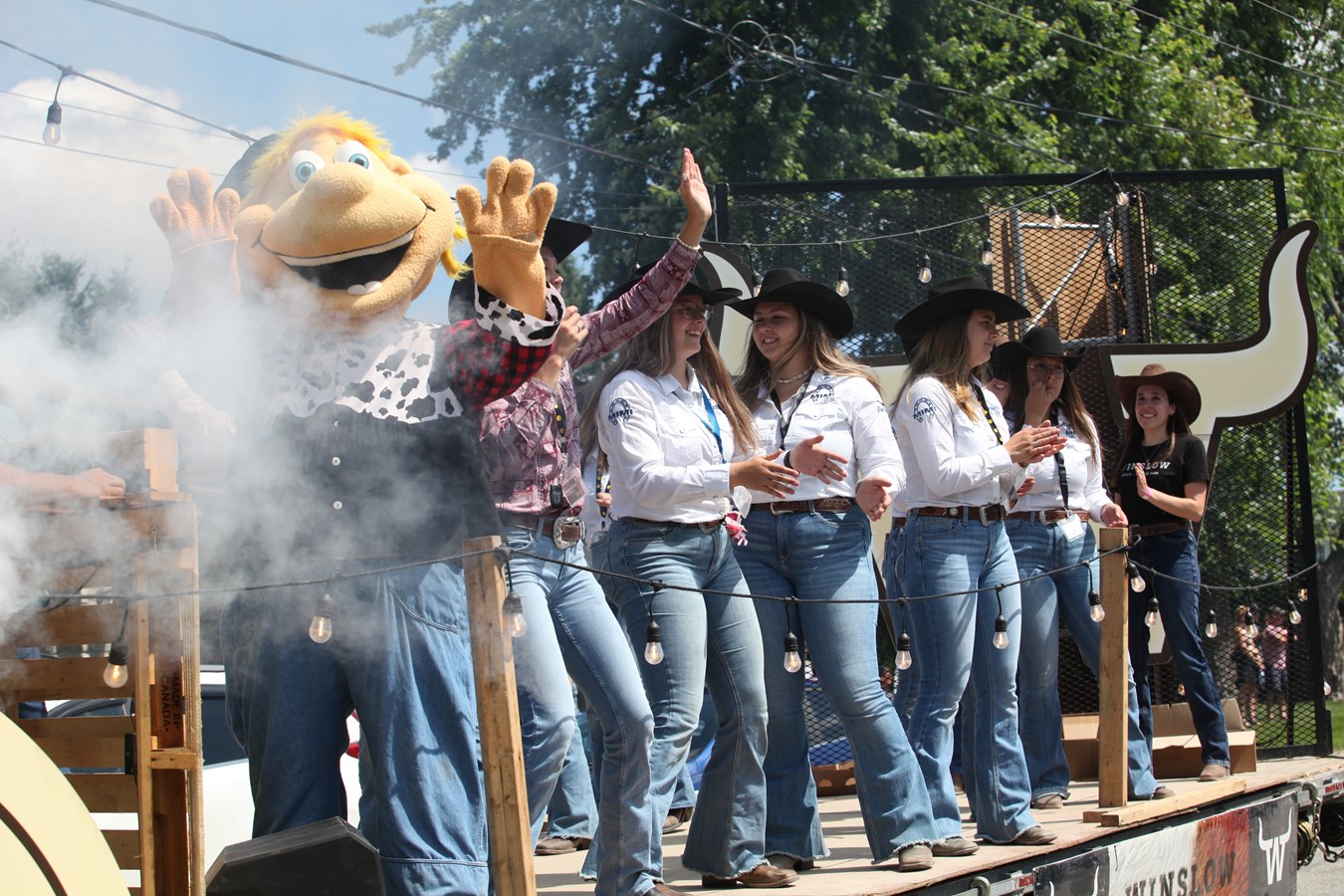 Une parade et un rodéo pour clôturer les Festivités Western