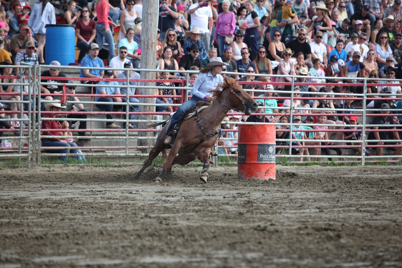 Une parade et un rodéo pour clôturer les Festivités Western