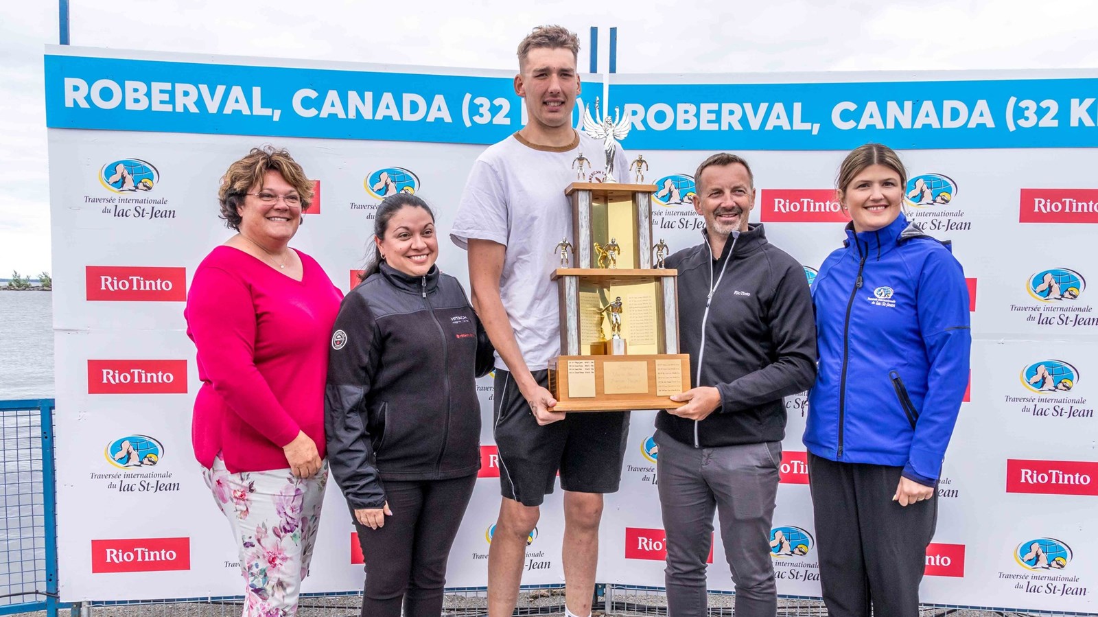 Philippe Lacasse termine huitième à la Traversée internationale du Lac Saint-Jean