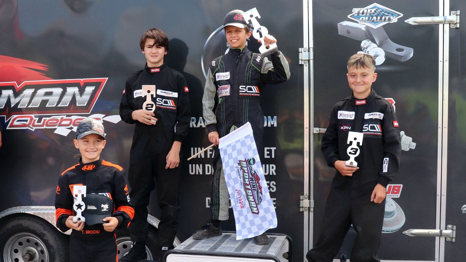 Premier podium - Division Élite
