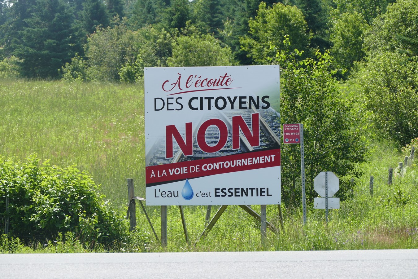 Voie de contournement de Lac-Mégantic: date limite pour les expropriations