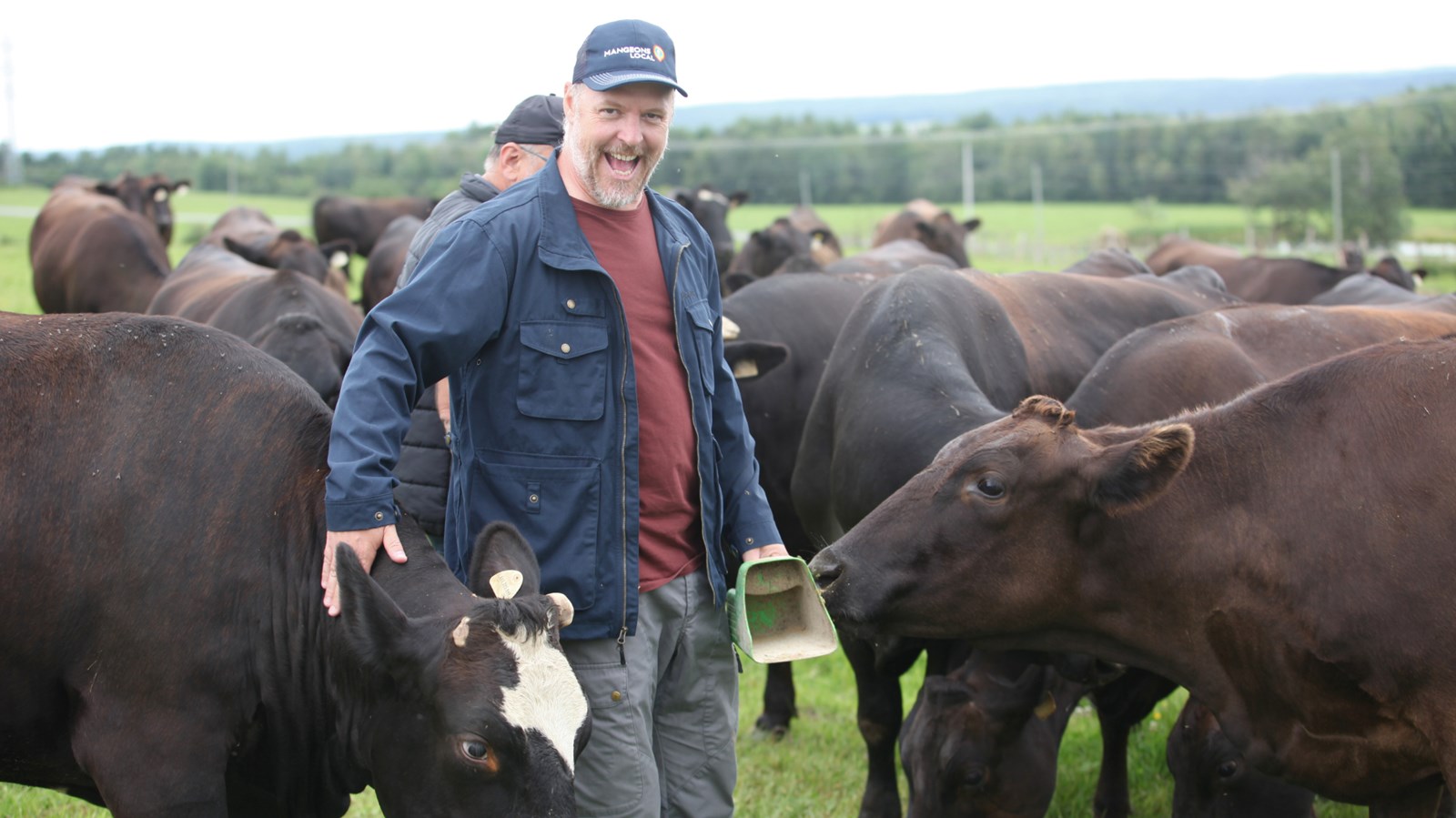 Fabien Cloutier à la rencontre des producteurs agricoles de la Beauce