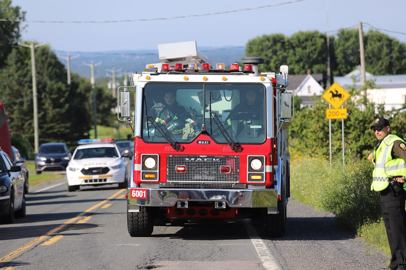 Incendie de bâtiment agricole