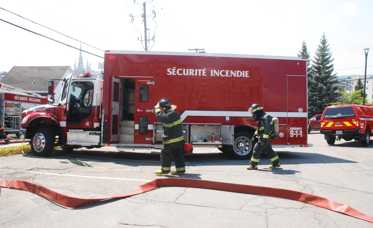 Incendie à Saint-Georges: une quinzaine de personnes sans logement