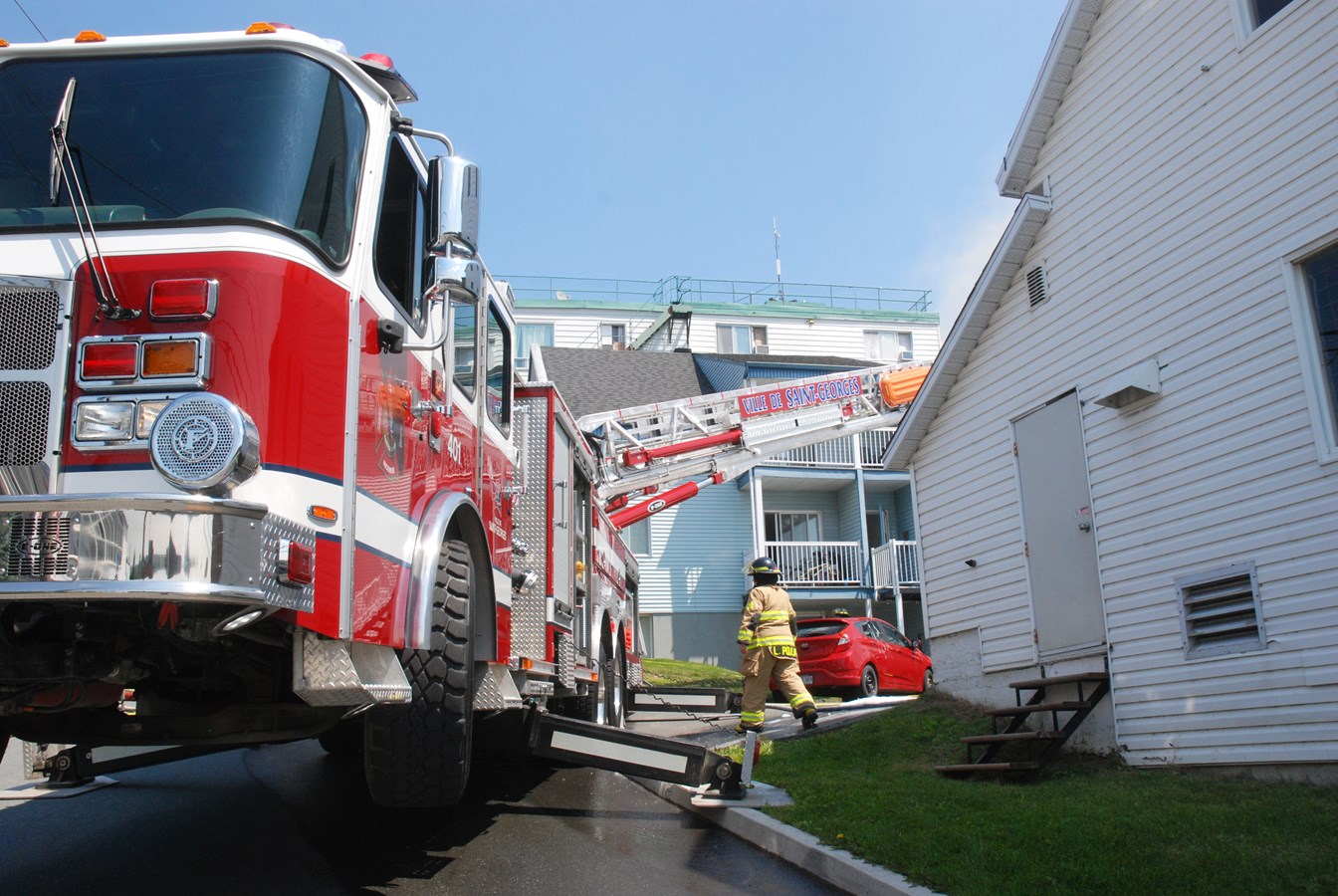 Incendie à Saint-Georges: une quinzaine de personnes sans logement