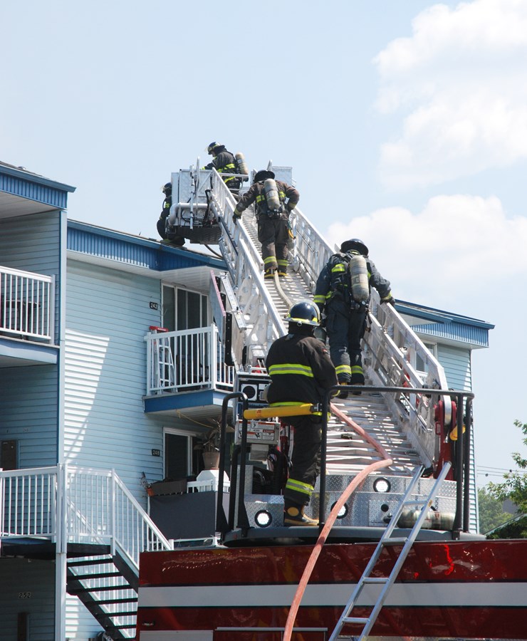 Incendie à Saint-Georges: une quinzaine de personnes sans logement