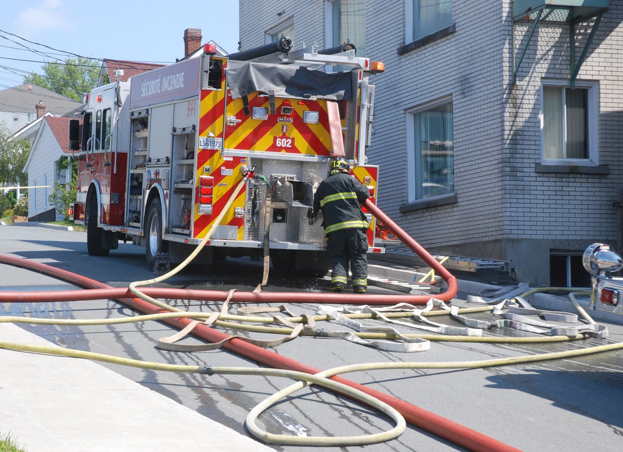 Incendie à Saint-Georges: une quinzaine de personnes sans logement