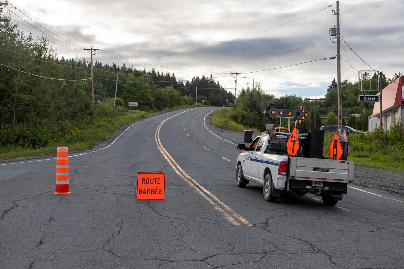 Accident mortel impliquant une moto à Saint-Benjamin