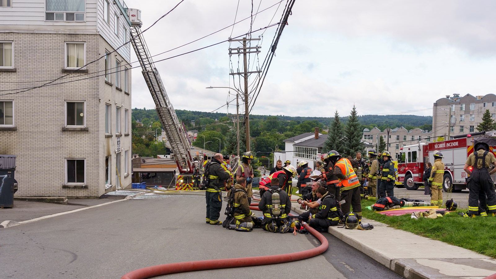 Incendie à Saint-Georges: une victime dans un état critique