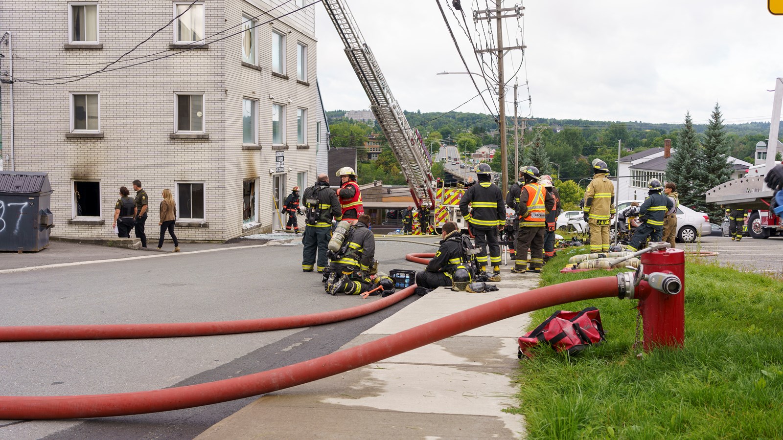 Incendie à Saint-Georges: une victime dans un état critique