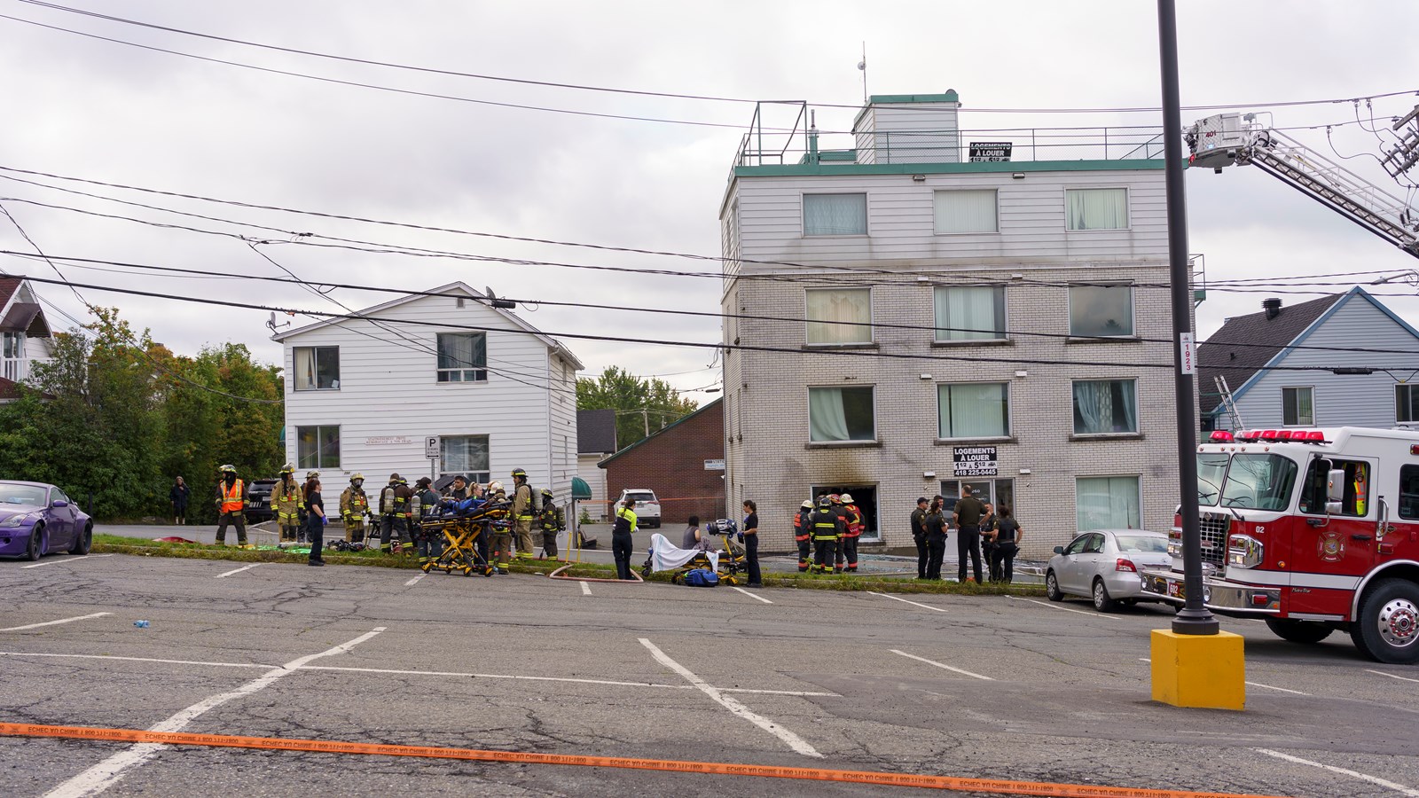Incendie à Saint-Georges: une victime dans un état critique