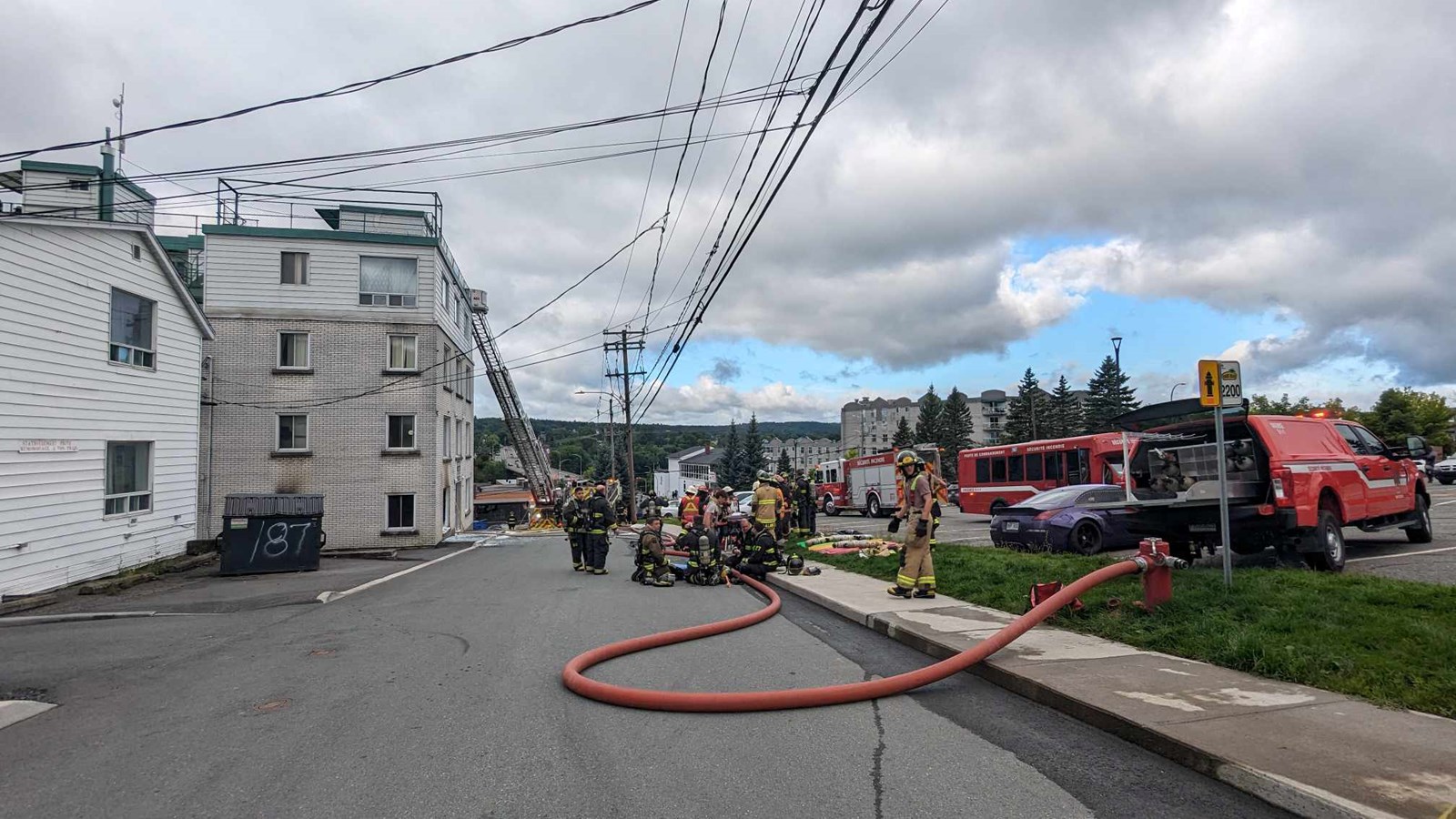 Incendie à Saint-Georges: une victime dans un état critique