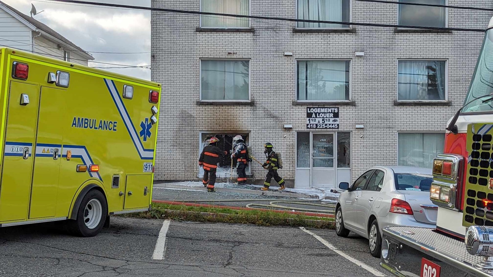 Incendie à Saint-Georges: une victime dans un état critique