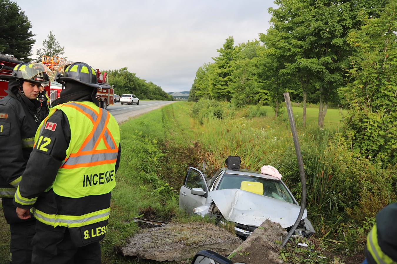 Sortie de route pour somnolence au volant