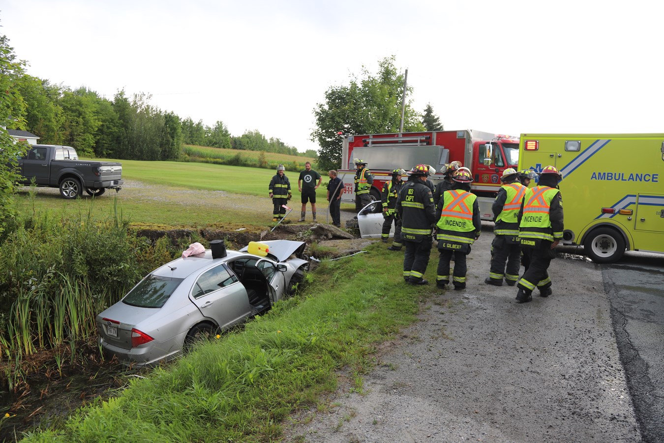 Sortie de route pour somnolence au volant
