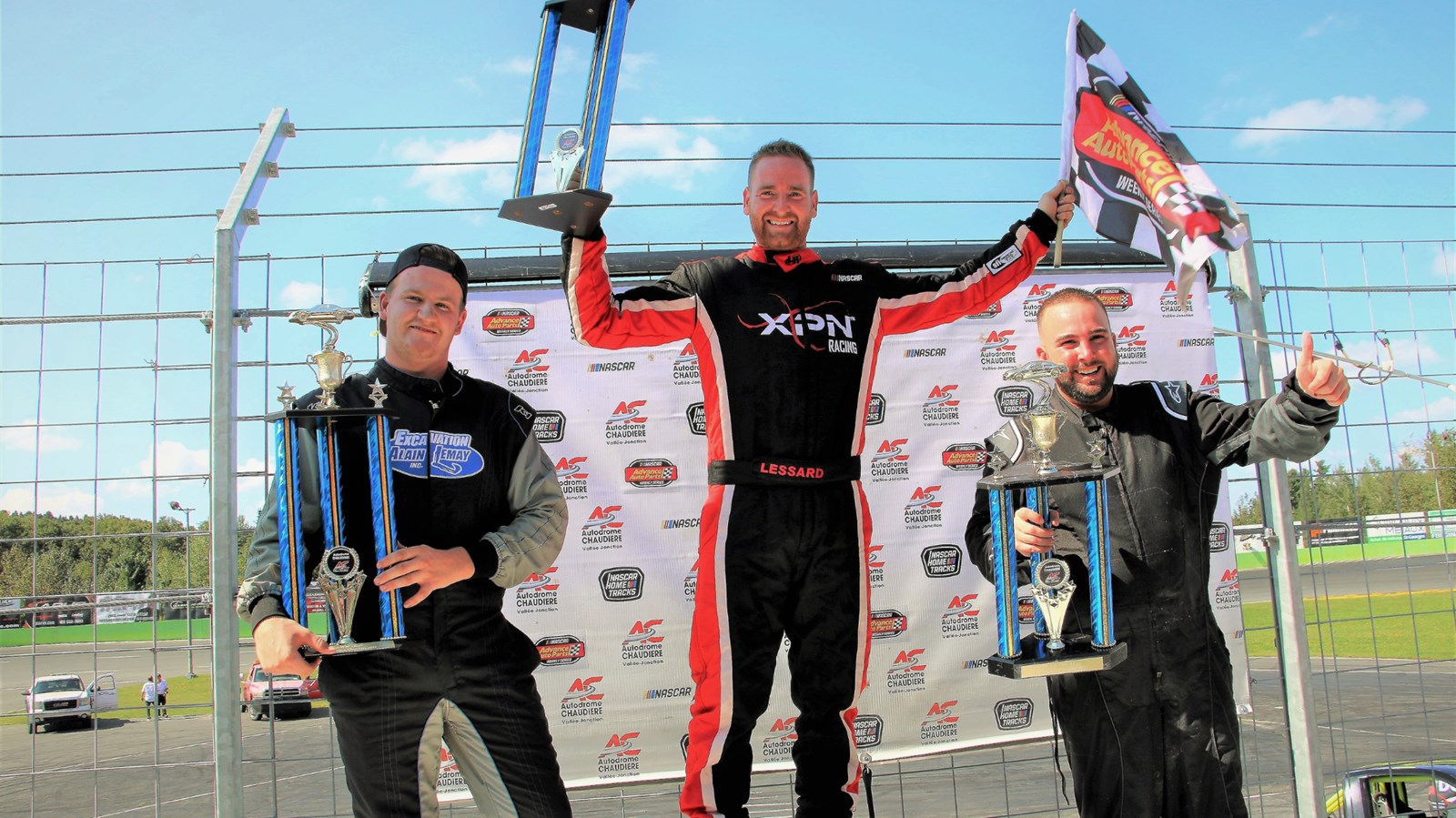 Podium Nascar Truck