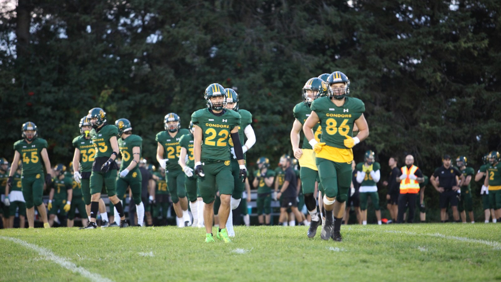 Les Condors football débutent leur saison par une défaite