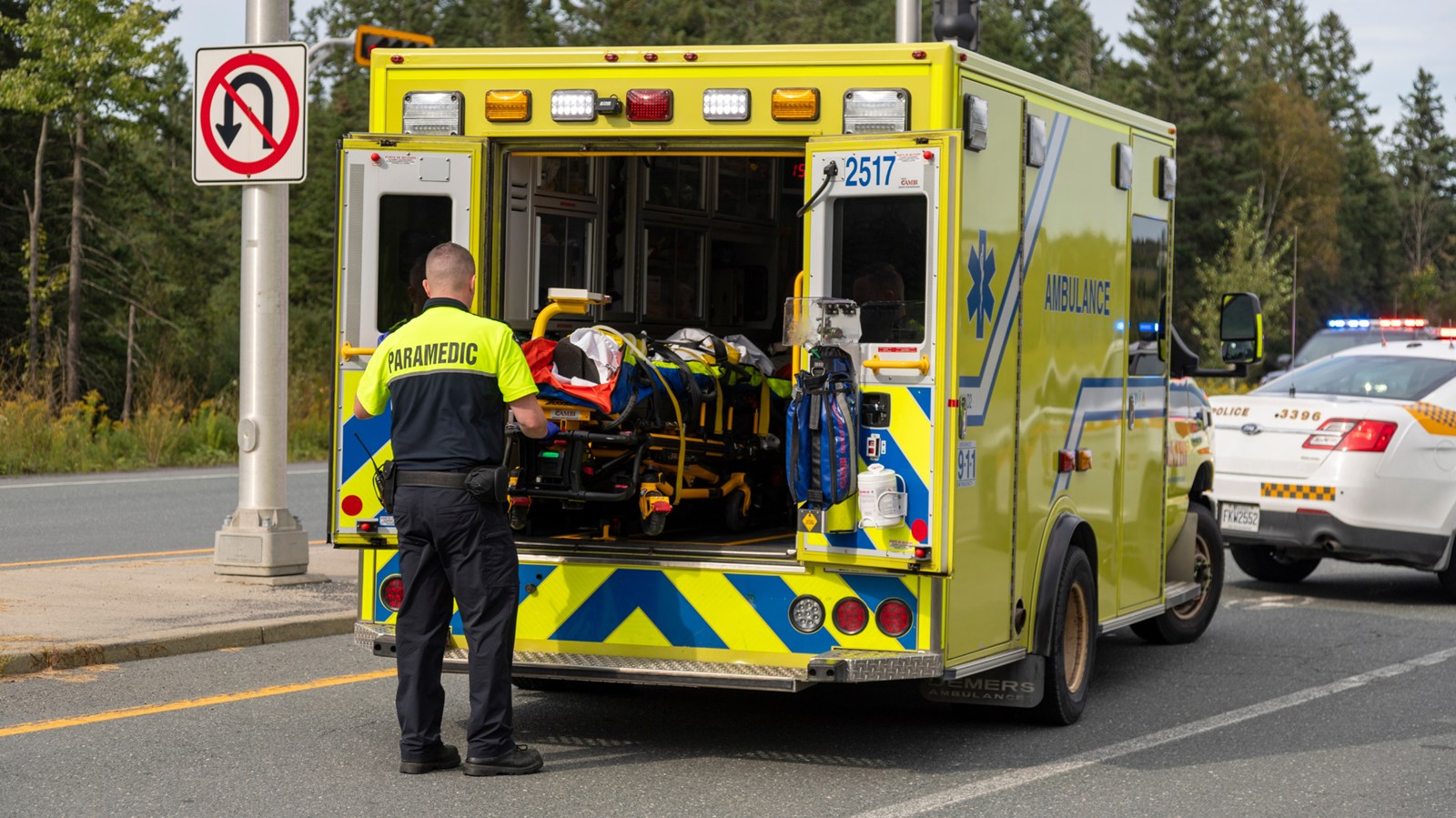Un accident fait deux blessés à Saint-Georges