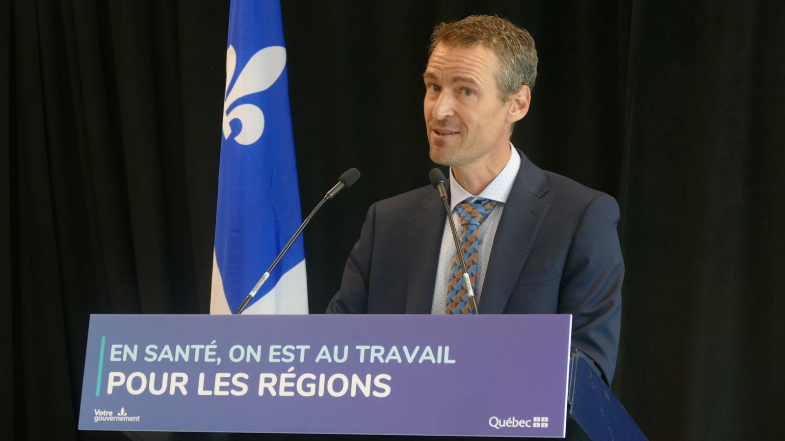 Marco Bélanger, président-directeur adjoint du CISSS Chaudière-Appalaches