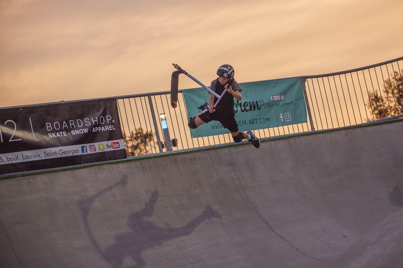 Une soirée renversante au skatepark de Saint-Georges