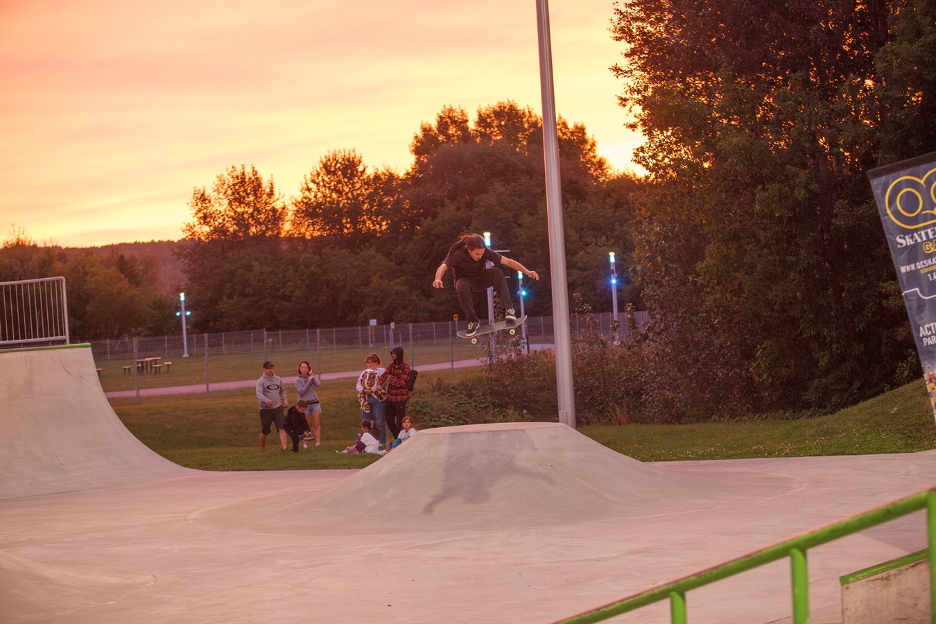 Une soirée renversante au skatepark de Saint-Georges