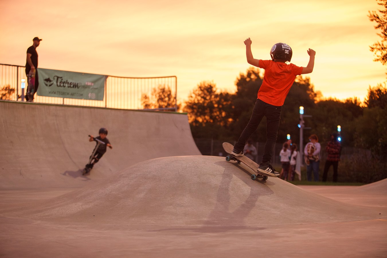 Une soirée renversante au skatepark de Saint-Georges